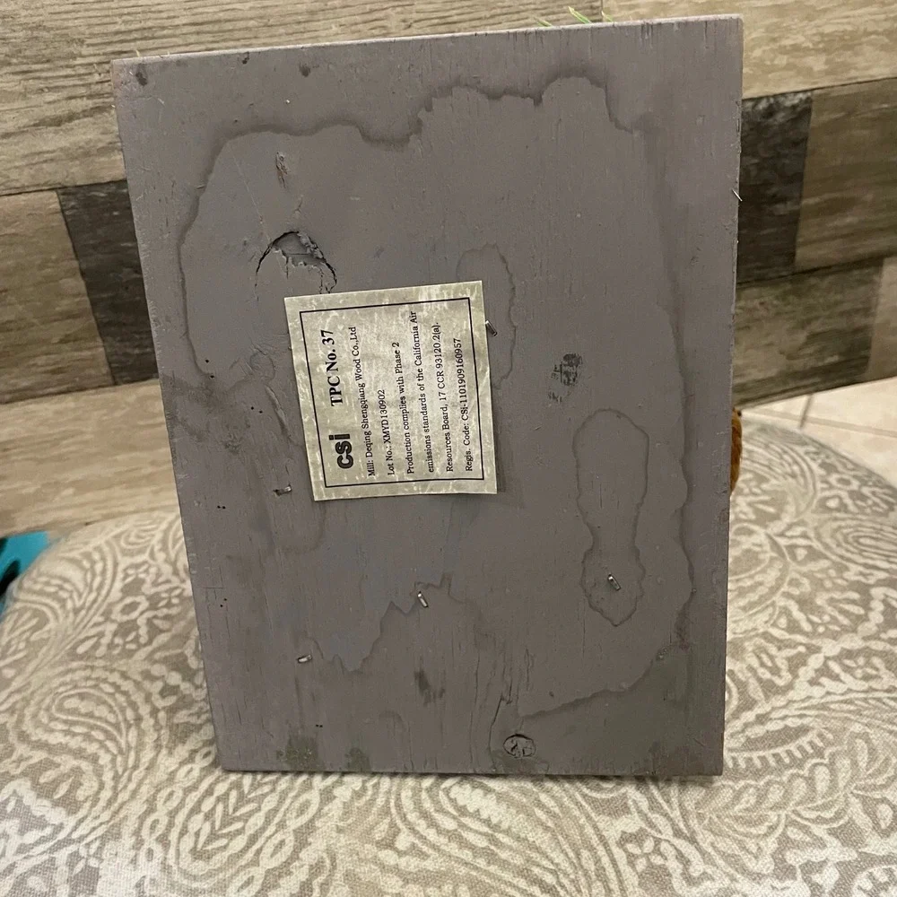 Rustic Camper Birdhouse Hanging Home Is Where You Park It Decor 8" - Picture 7 of 7